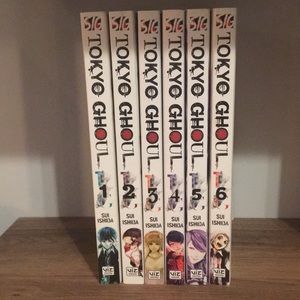 Tokyo Ghoul Manga vol. 1-6